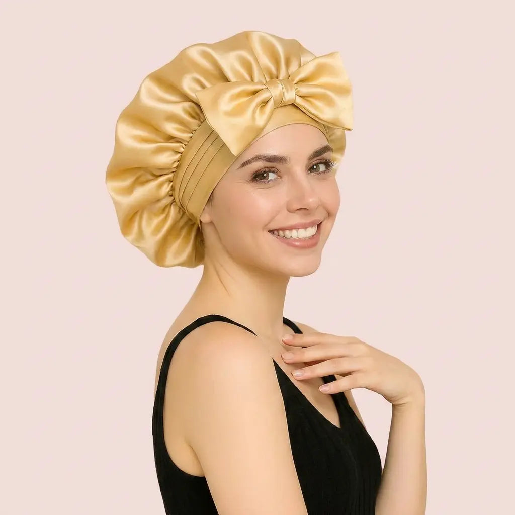 BONNET EN SATIN Nusikana