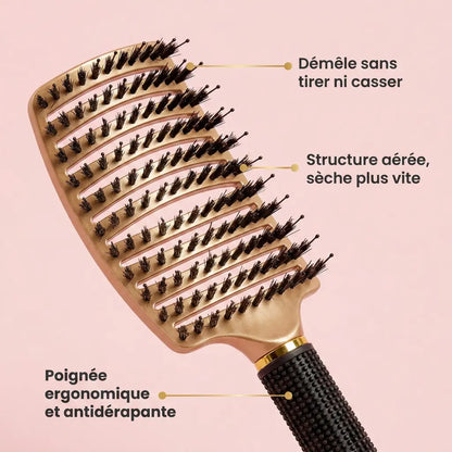 LA BROSSE MIRACLE POUR DÉMÊLER LES CHEVEUX Nusikana