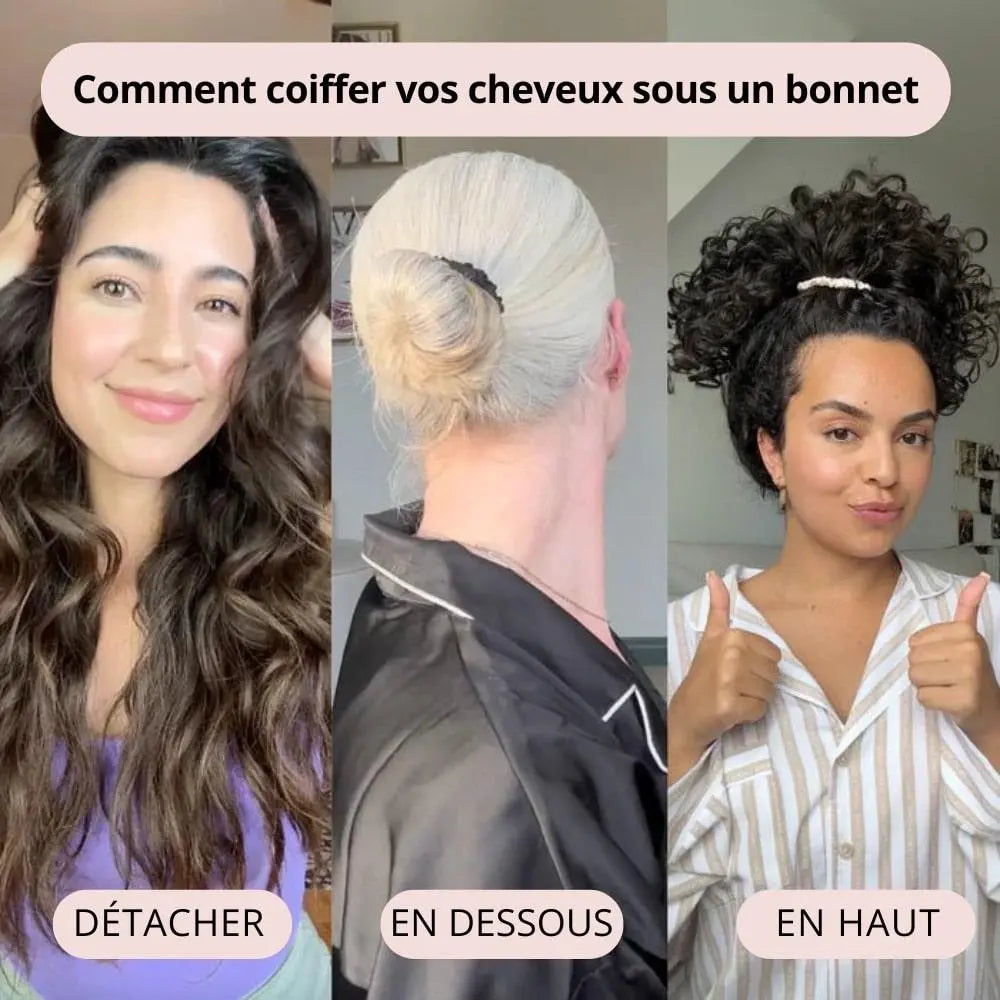 BONNET EN SATIN Nusikana